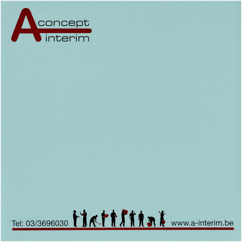 Foglietti adesivi Sticky-Mate® quadrati 75x75mm - cod. P21093