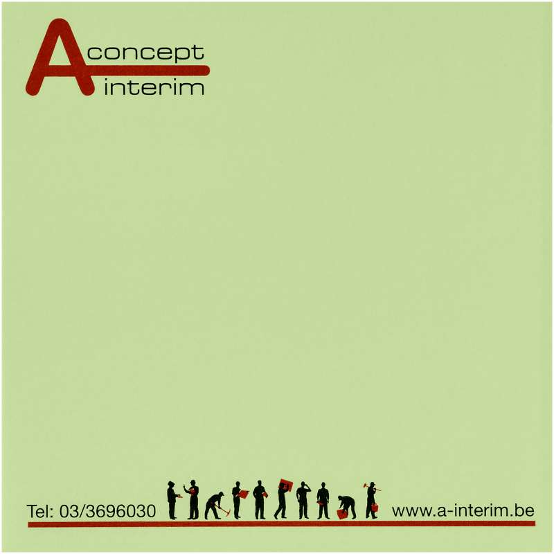 Foglietti adesivi Sticky-Mate® quadrati 75x75mm - cod. P21093