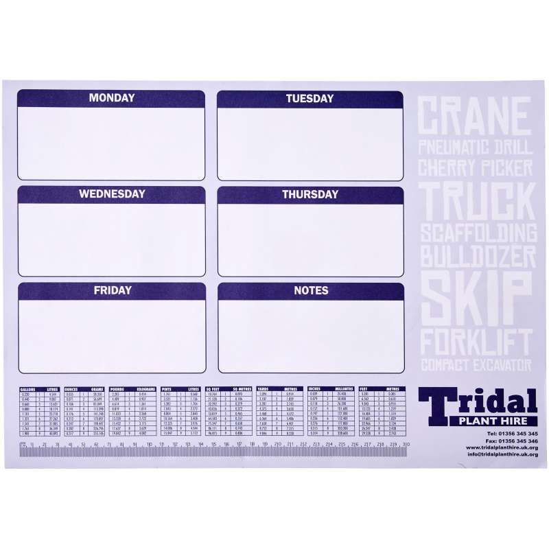 Block notes formato A2 in carta da 80 gr. - cod. P21200
