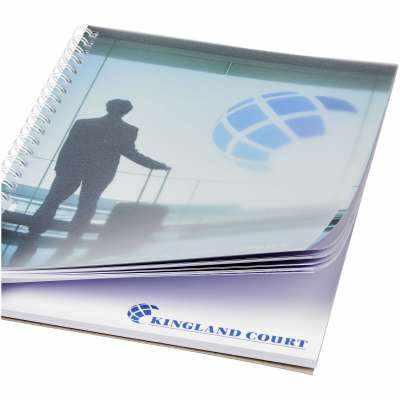 Notebook A5 spiralato Desk-Mate® con copertina in PP - cod. P21247