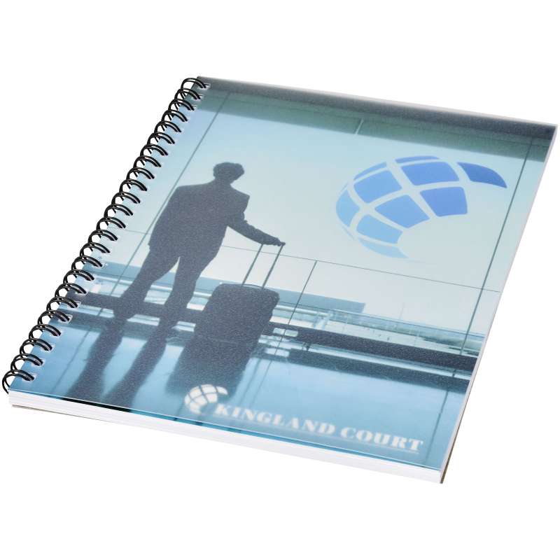 Notebook A5 spiralato con stampa logo - cod. P21247
