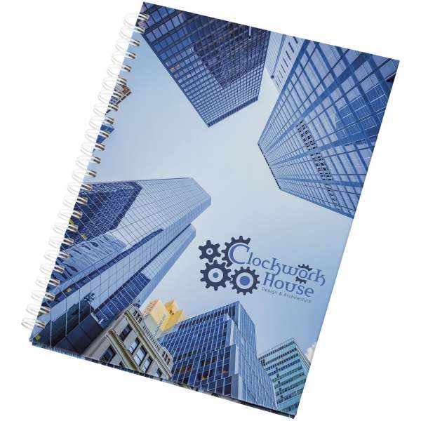 Notebook Wire-o formato A5 e copertina rigida - cod. P21257