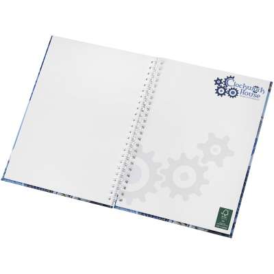 Notebook Wire-o formato A5 e copertina rigida - cod. P21257