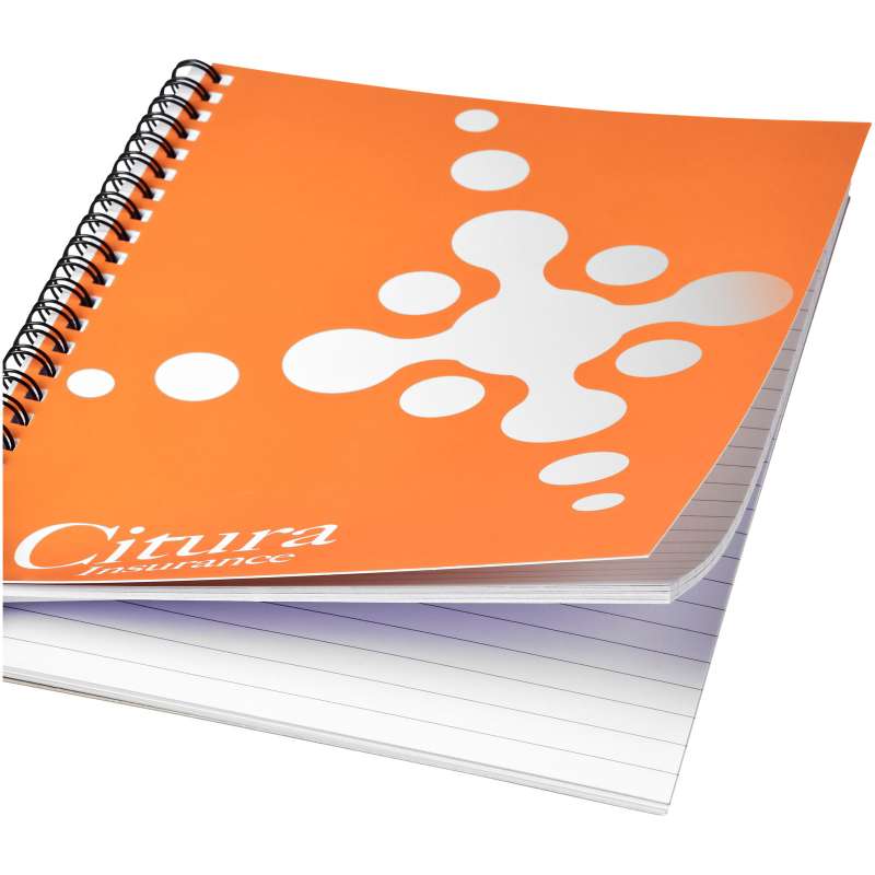 Notebook A5 con spirale da serigrafare - cod. P21271