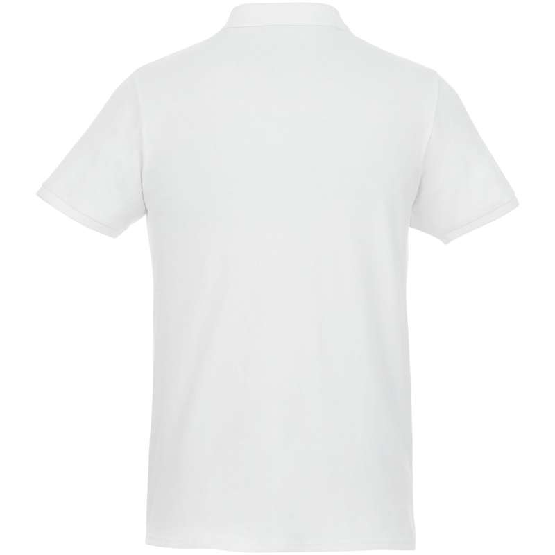 Polo promozionale da uomo in tessuto organico riciclato - cod. P37502