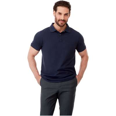 Polo Beryl da uomo a manica corta in tessuto organico riciclato - cod. P37502
