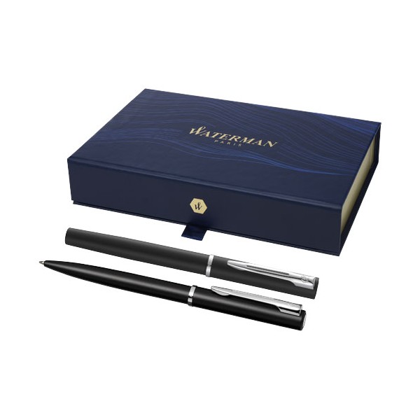 Waterman set penna a sfera e roller Allure (inchiostro nero) - cod. P107824