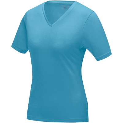 T-shirt Kawartha in tessuto organico a manica corta da donna - cod. P38017