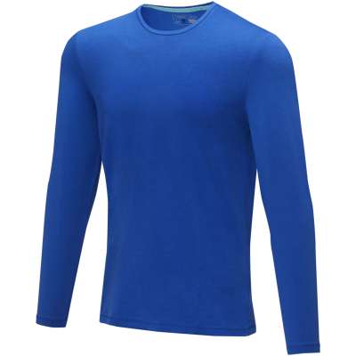 T-shirt Ponoka in tessuto organico a manica lunga da uomo - cod. P38018
