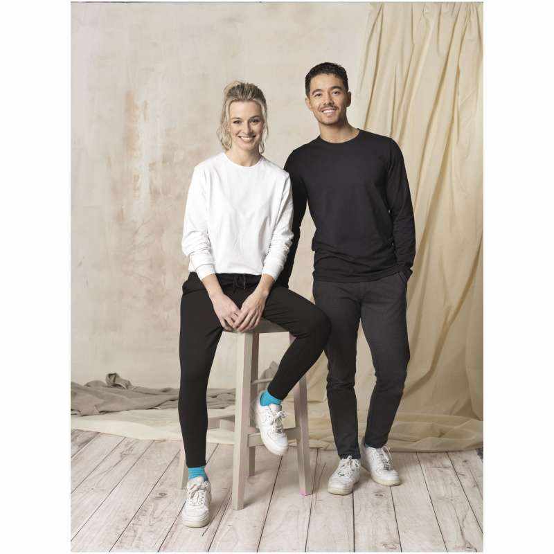 T-shirt a manica lunga da uomo da serigrafare - cod. P38018