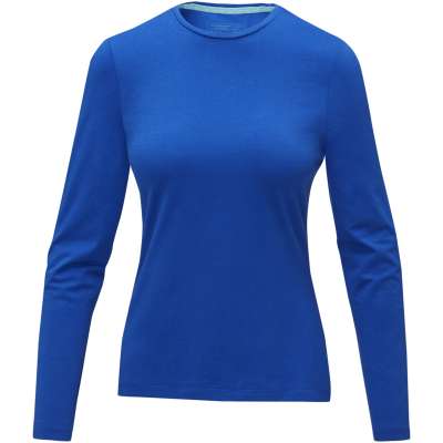 T-shirt Ponoka in tessuto organico a manica lunga da donna - cod. P38019
