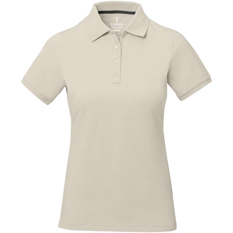 Polo stampata con logo a manica corta da donna - cod. P38081