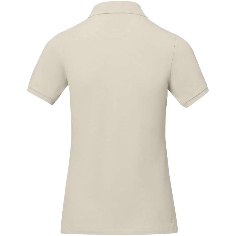 Polo stampata con logo a manica corta da donna - cod. P38081