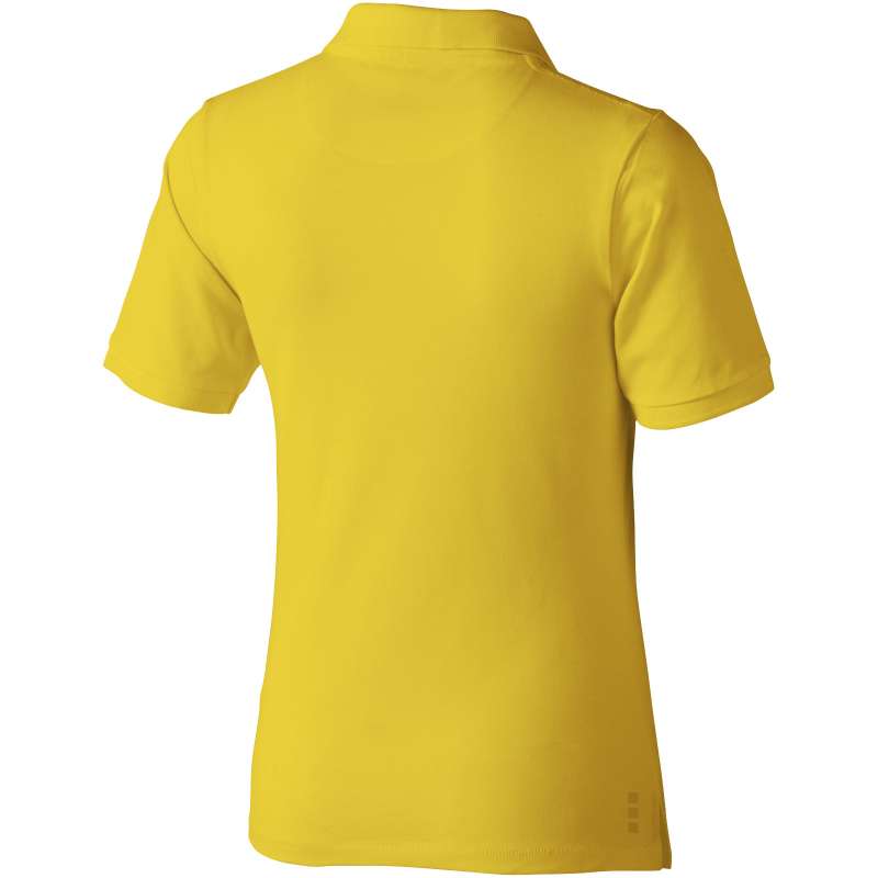 Polo stampata con logo a manica corta da donna - cod. P38081