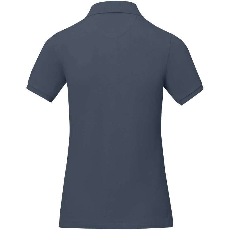 Polo stampata con logo a manica corta da donna - cod. P38081
