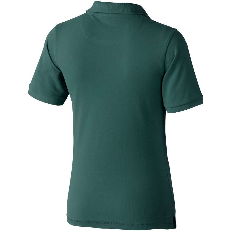 Polo stampata con logo a manica corta da donna - cod. P38081