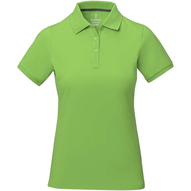 Polo stampata con logo a manica corta da donna - cod. P38081