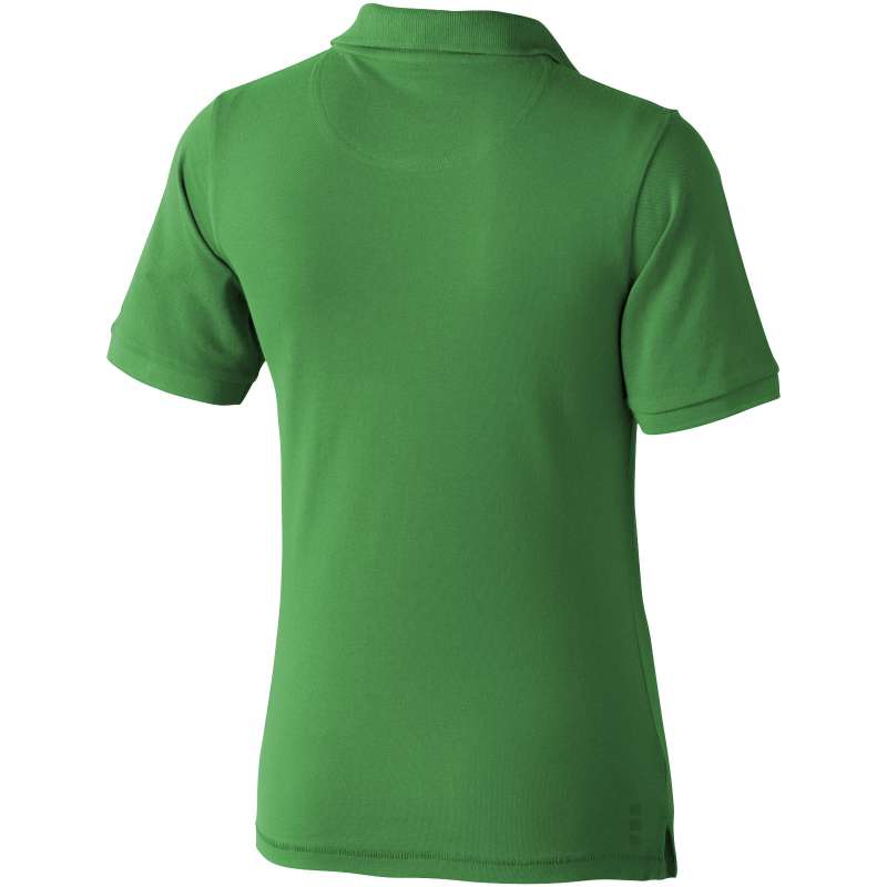 Polo stampata con logo a manica corta da donna - cod. P38081