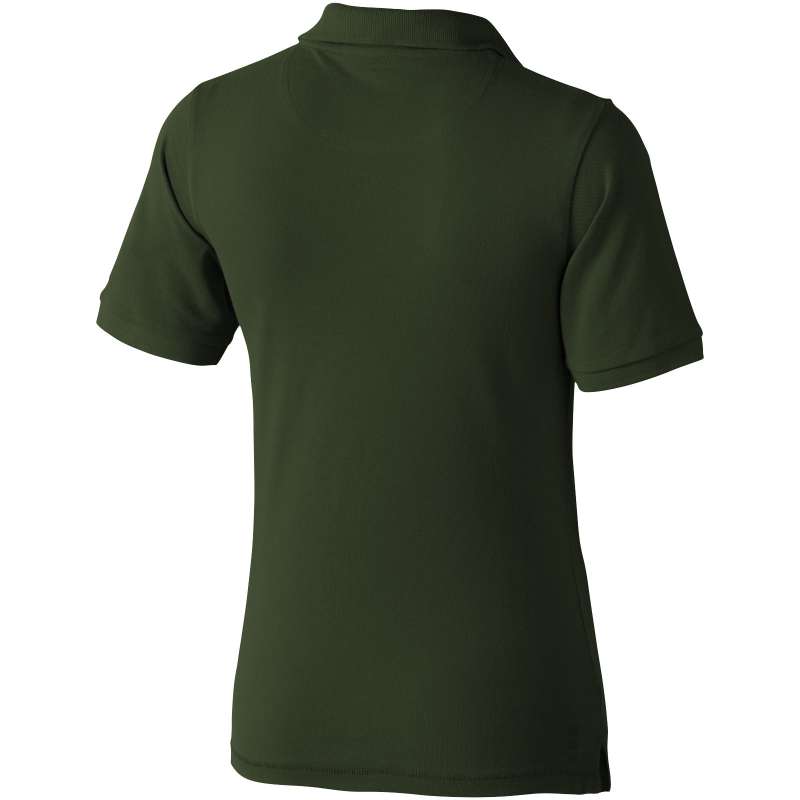 Polo stampata con logo a manica corta da donna - cod. P38081