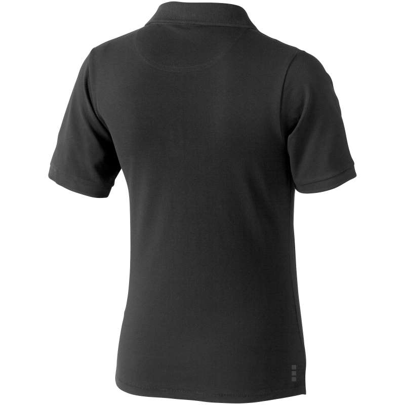 Polo stampata con logo a manica corta da donna - cod. P38081