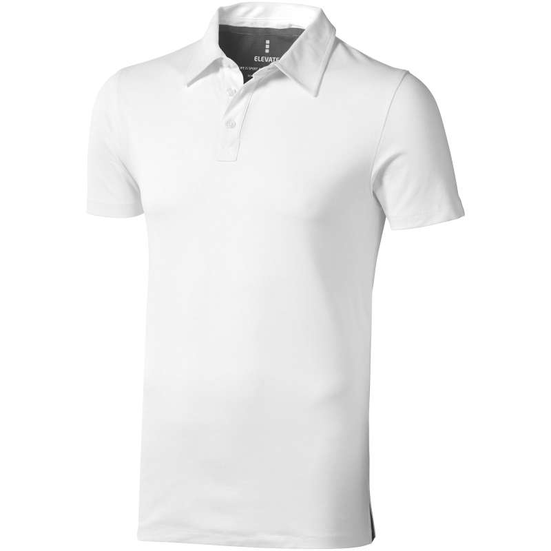 Polo promozionale in tessuto elasticizzato da uomo - cod. P38084