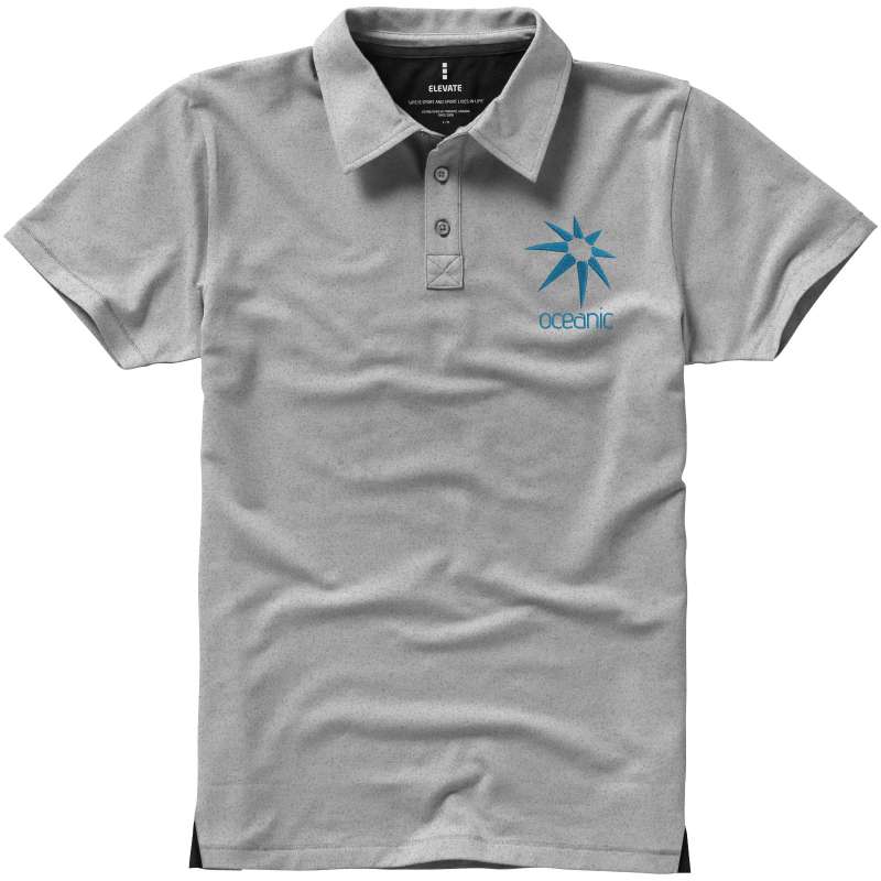 Polo promozionale in tessuto elasticizzato da uomo - cod. P38084