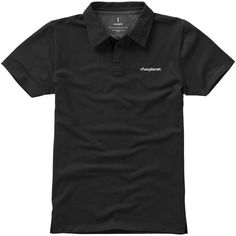 Polo promozionale in tessuto elasticizzato da uomo - cod. P38084
