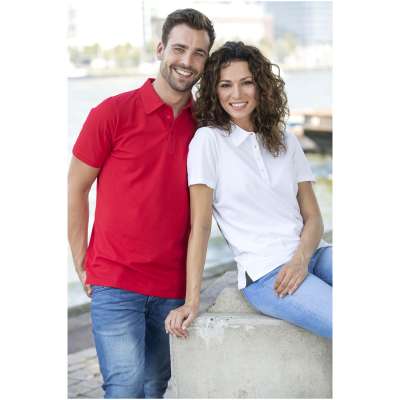 Polo Markham in tessuto elasticizzato a manica corta da donna - cod. P38085