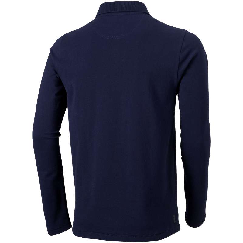 Polo personalizzata a manica lunga da uomo - cod. P38086