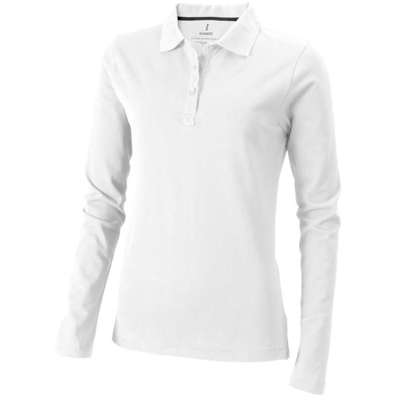 Polo personalizzata a manica lunga da donna - cod. P38087