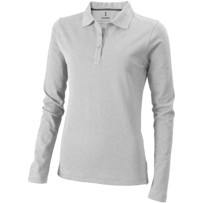 Polo personalizzata a manica lunga da donna - cod. P38087