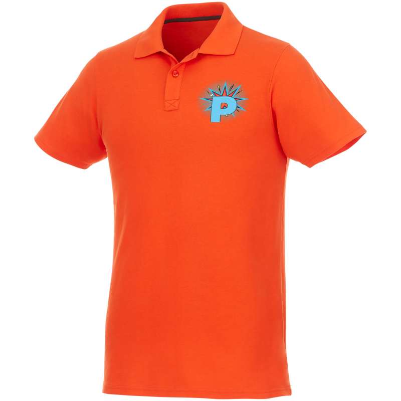 Polo a manica corta da uomo stampata - cod. P38106