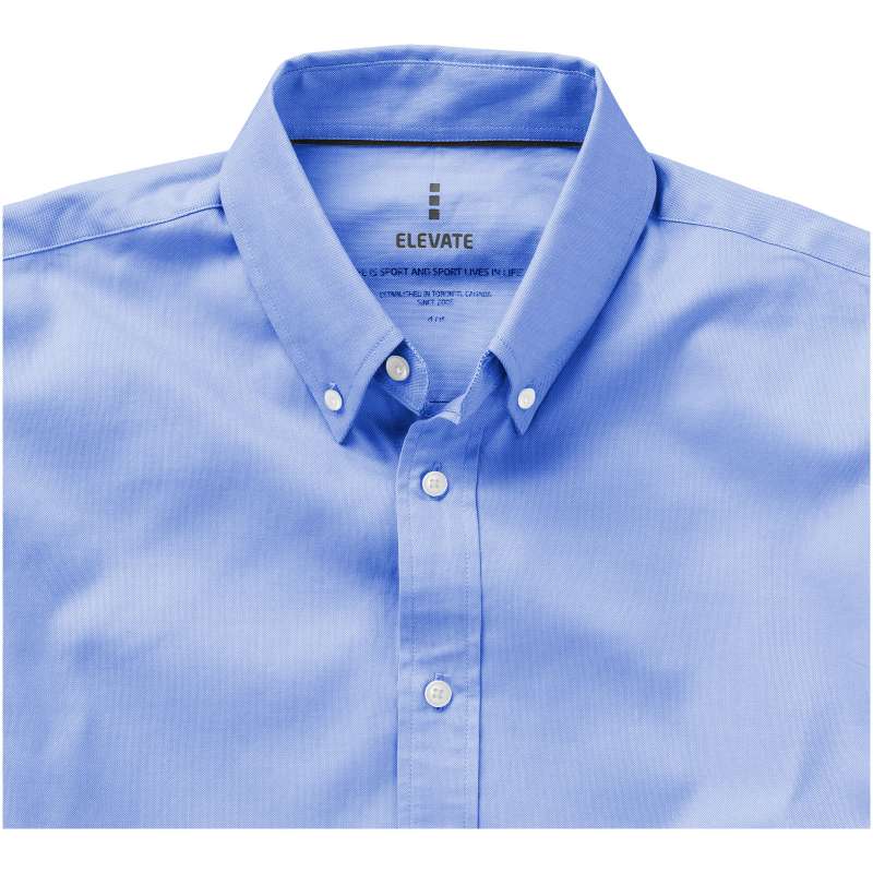 Camicia da stampare con scritte a manica lunga da uomo - cod. P38162