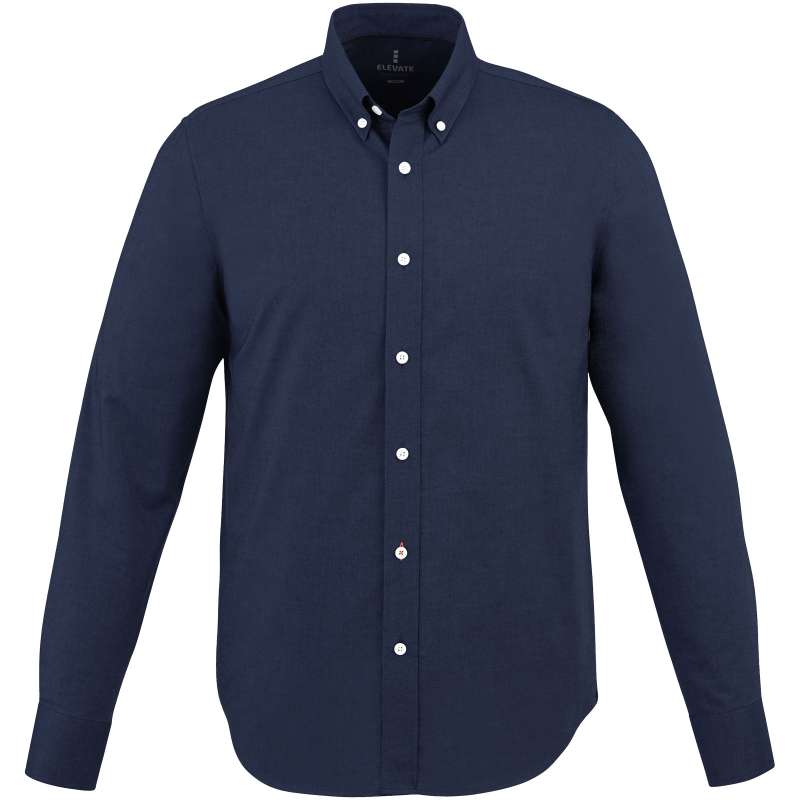 Camicia da stampare con scritte a manica lunga da uomo - cod. P38162