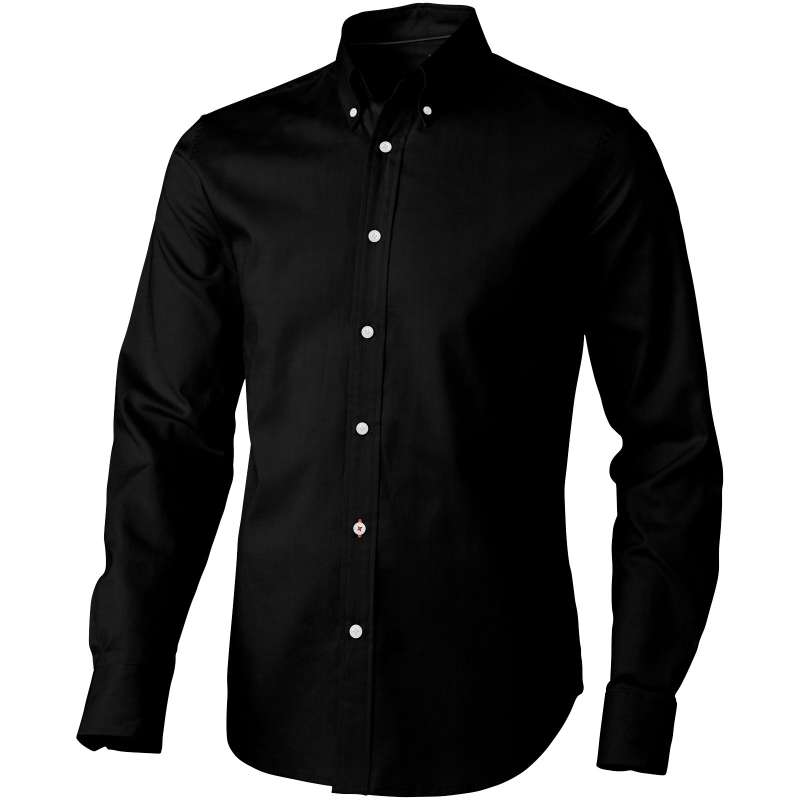 Camicia da stampare con scritte a manica lunga da uomo - cod. P38162