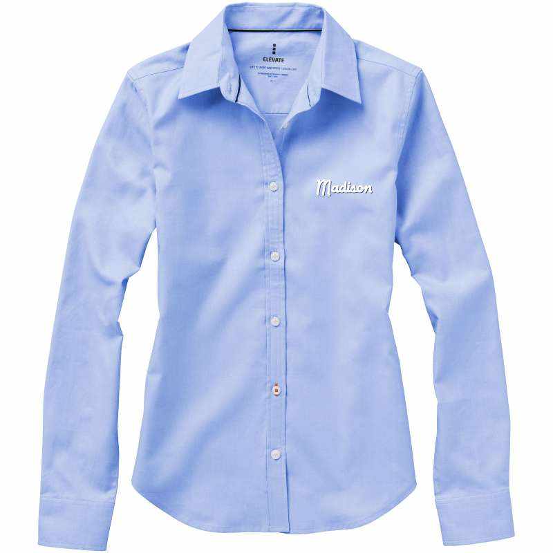 Camicie aziendali personalizzabili con logo a manica lunga da donna - cod. P38163