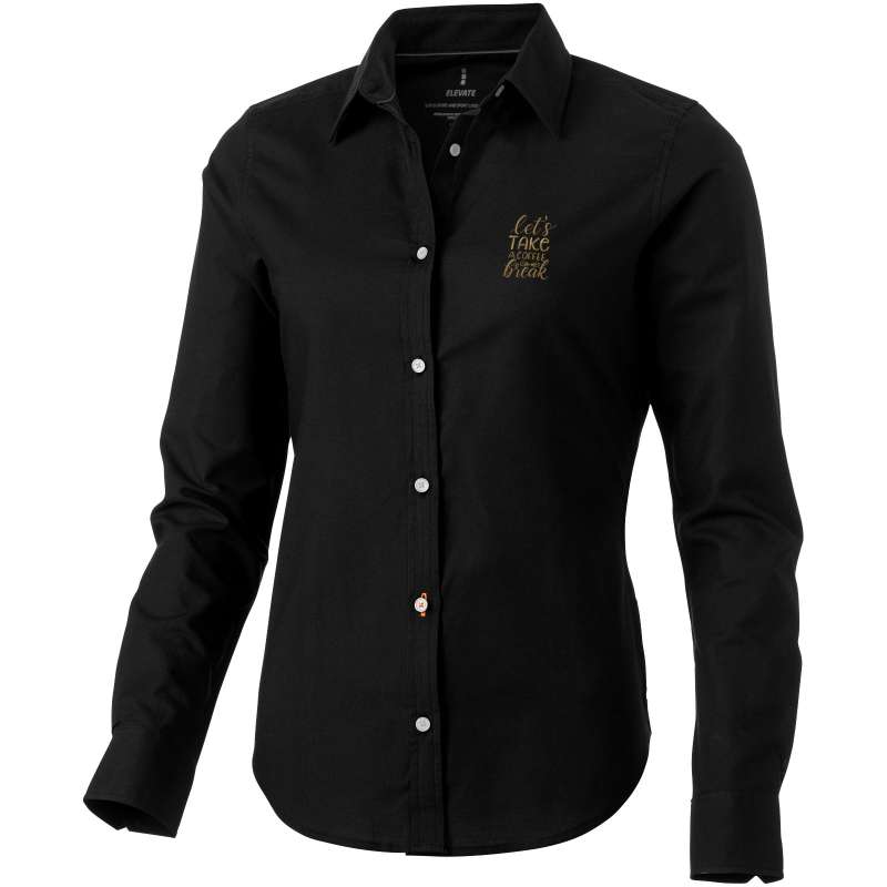 Camicie aziendali personalizzabili con logo a manica lunga da donna - cod. P38163