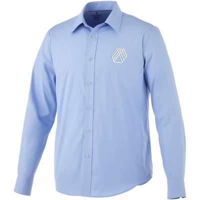 Camicia Hamell a manica lunga da uomo in tessuto stretch - cod. P38168