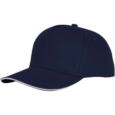 Cappellino con visiera sandwich Ceto a 5 pannelli - cod. P38674