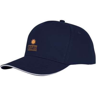 Cappellino con visiera sandwich Ceto a 5 pannelli - cod. P38674
