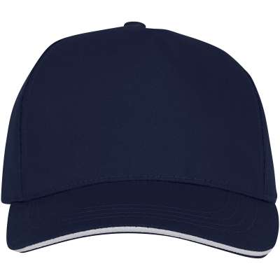 Cappellino con visiera sandwich Ceto a 5 pannelli - cod. P38674