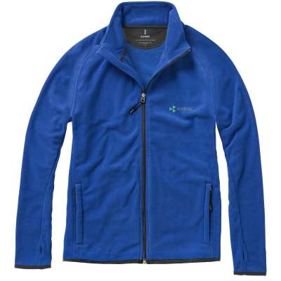Giacca in microfleece Brossard con zip intera da uomo - cod. P39482