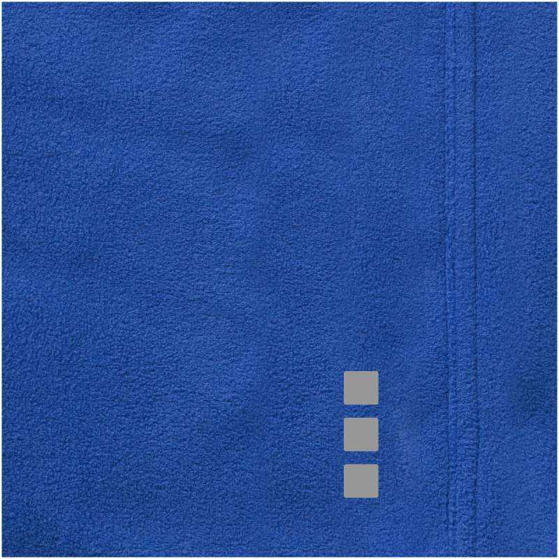 Giacca in microfleece con zip intera da uomo - cod. P39482