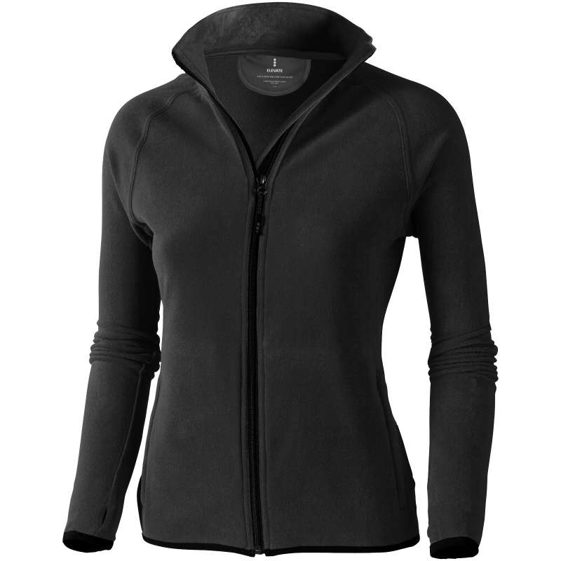 Giacca in microfleece con zip intera da donna - cod. P39483