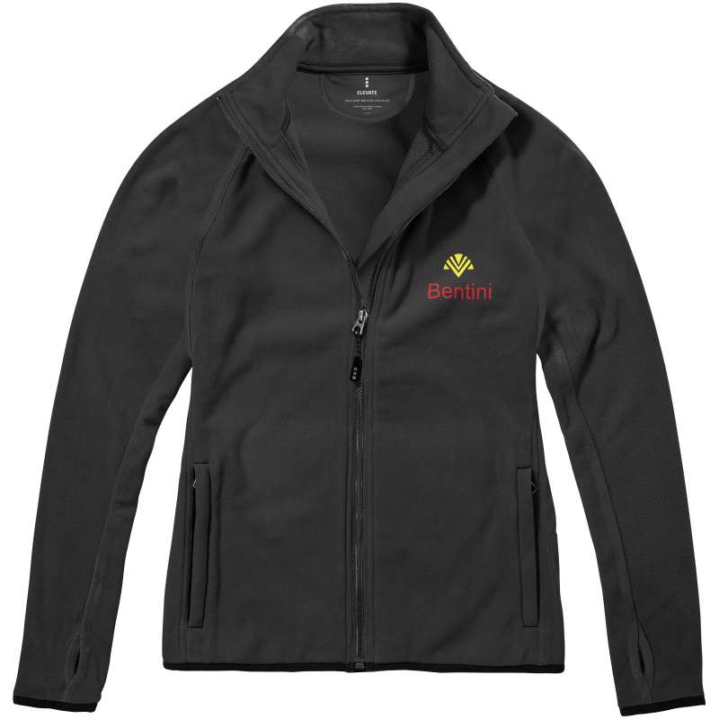 Giacca in microfleece con zip intera da donna - cod. P39483