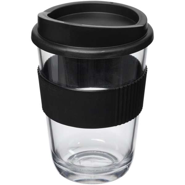 Bicchiere da 300 ml con impugnatura in silicone da stampare - cod. P210090