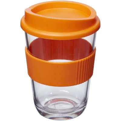 Bicchiere da 300 ml con impugnatura in silicone da stampare - cod. P210090