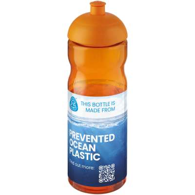 Borraccia sportiva H2O Active® Eco Base da 650 ml con coperchio a cupola - cod. P210098