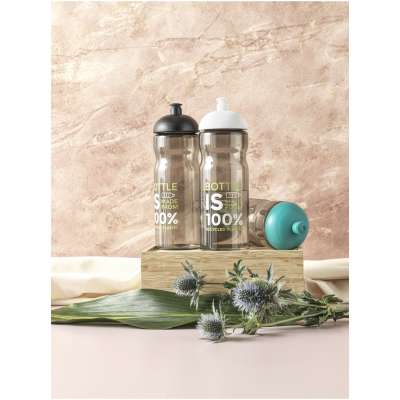 Borraccia sportiva H2O Active® Eco Base da 650 ml con coperchio a cupola - cod. P210098