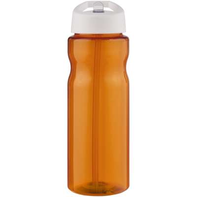 Borraccia sportiva H2O Active® Eco Base da 650 ml con coperchio con beccuccio - cod. P210099